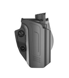 C-Series IWI Jericho 941 Holster, STEEL FRAME OWB Level II Retention - Paddle Holster