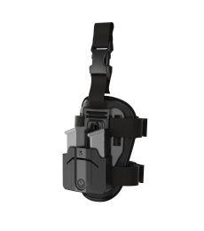 Double Magazine Holster Compatible with Sig Sauer P250 Magazine Double Mag Pouch with Drop-Leg Attachment