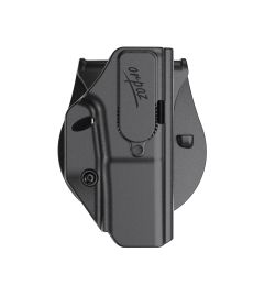 Orpaz Glock 26 Concealed Carry Holster for Glock 19, 17, 22, 23, 26, 27, 34 & More (IWB Holster+OWB Paddle Attachment, Left Handed Holster)