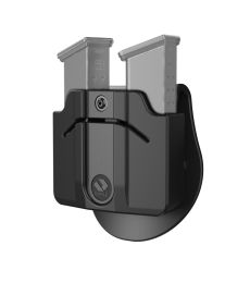 Double Magazine Holster Compatible with CZ P-10 Magazine Double Mag Pouch with Paddle Attachment