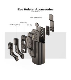 Evo Pro Kit – Enhanced Concealment & Comfort (Ideal for Right-Handed Holsters)