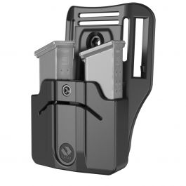 Details about   Orpaz Double Magazine Pouch for S&W M&P SHIELD Single Stack 9mm .40 .45 Holster 