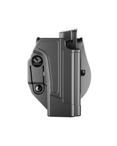 C-Series Compatible with Glock 17 Holster OWB Level II Retention - Paddle Holster
