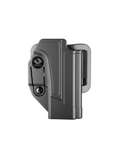 C-Series Compatible with Glock 17 Holster, Left Hand OWB Level I Retention - Belt Holster