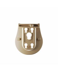 Orpaz Modular System Receiver Paddle Receiver Attachment for the Holster Insert and MOLLE Insert, Desert Tan
